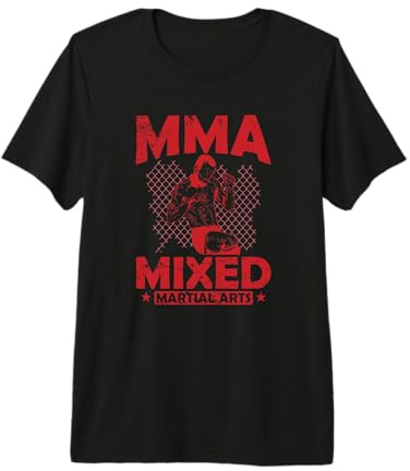 Mixed Martial Arts MMA Technik und Stärke Premium T-Shirt