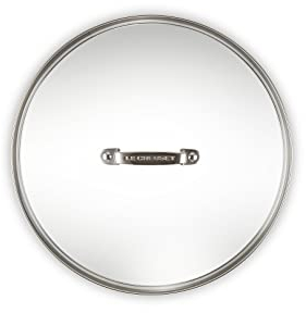 Le Creuset Tapa de cristal, 28 cm, plateado y transparente, 96200828000000