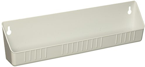 Rev-A-Shelf 6581 handfat framsida 14 tum tipp-out-bricka, standard, vit, 2-pack