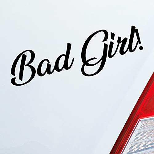 Hellweg Druckerei Bad Girl Böses Mädchen Sexy Frau Lustig Auto Aufkleber Sticker Heckscheibenaufkleber