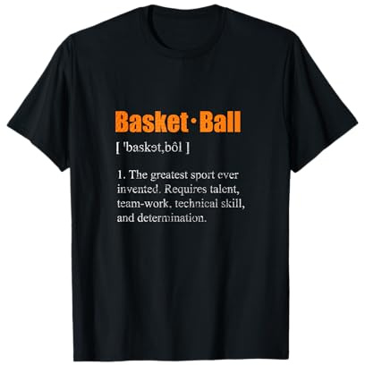 Pallacanestro Definizione Basket Uomo Donna Regalo Divertente Maglietta