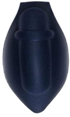 Fauitay Svampdyna underkläder sexiga trosor förstärkare kopp män bulge pouch front vadderade underbyxor badkläder trosor dyna (safir)