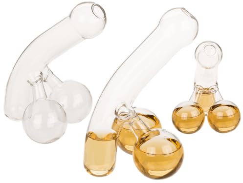 Decanter in vetro, per pene, 12 x 20 cm, per 400 ml