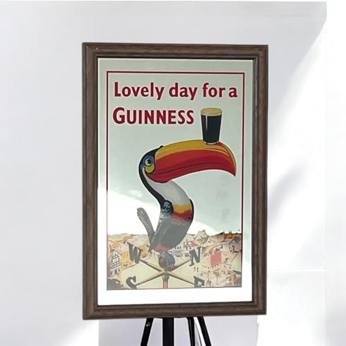 Laurie's Pub and Bar Accessories Guinness Toucan Large Mirror