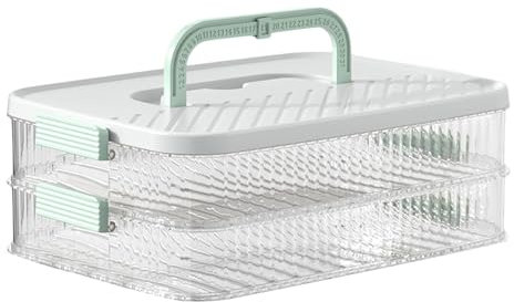 Ham And Cheese Container For Fridge | Multi-layer Meat Container with Lid | Meat Fridge Storage Containers - Delii Meat Container for Fridge | Stackable Airtight Delii Refrigerator Organizing Holder