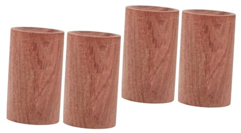 Zerodeko 2 Sätze Diffusor Meditation Gefuhrte Büroradio Holzdeko Duftkerze Geschenkeidee Wachsschmelzer Für Duftwachs Grat Ätherische Öle Desktop - Aroma Zubehör Hölzern 2 Stück * 2