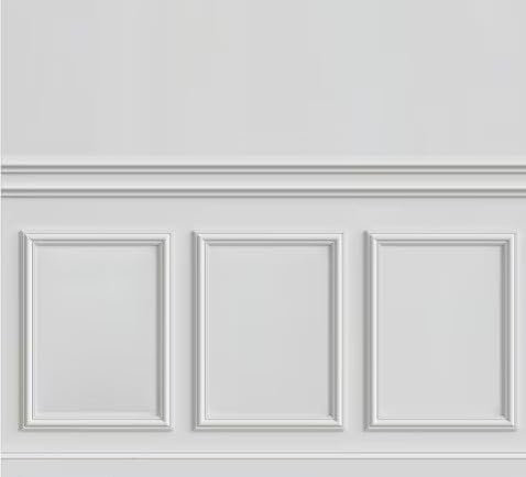 Led Mall Home Kit Boiserie mod. ATENE in Duropolimero – Pannelli Decorativi per Pareti – Facile da Montare – Rivestimento Parete Interna – Cornice da Assemblare