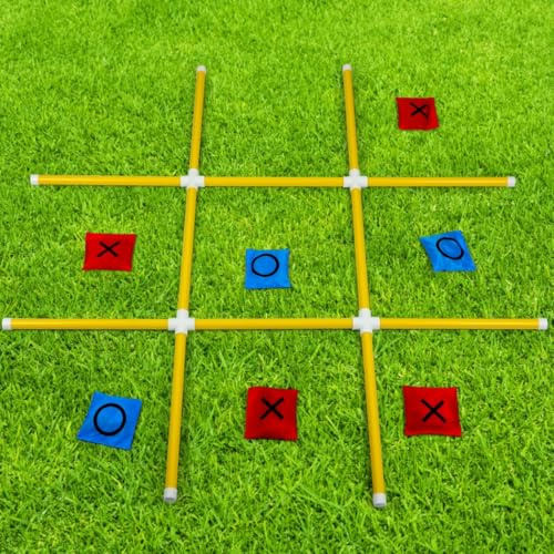 Juego de lanzamiento de puf para exteriores: juego interactivo para niños y adultos