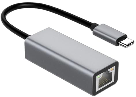 Adaptador de Red – Solución Ethernet de Acceso rápido a | Internet por Cable, Transferencia de Datos eficiente | LAN , Adaptador Compatible con conectividad Suave para Dispo