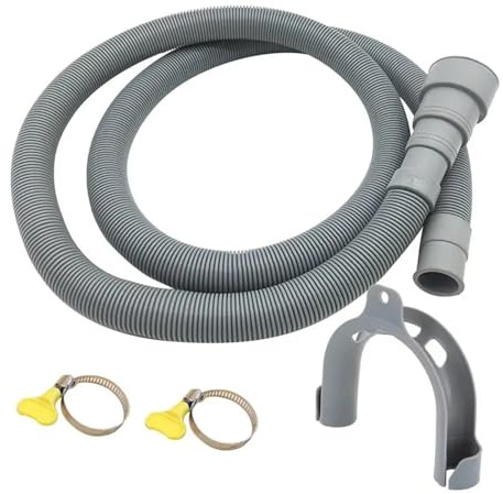 1.5/2/3/4M Washing Machine Drain Hose Extension Universal Dishwasher Drain Pipe Washing Machine Waste Hose Kit for 20 24 30 38mm(D 4.0m)