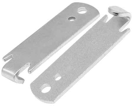 Tendeur de Câble Métallique 2 Pièces en Acier, Argenté | Outil Réutilisable pour Tordre le Fil de Clôture, Usage Extérieur et Divers Projets