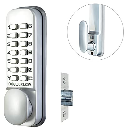 CL155 Mortice Latch Silver Grey