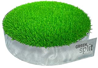 Rasenkantenband Metall Alu/Zink | Rasenkanten | Beeteinfassung | Beetumrandung | Beetbegrenzungen (Länge 10m / Höhe 25cm)