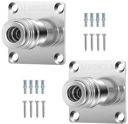 M MINGLE Automatische Schaumkanonenhalterung, Wandhalterung mit 6,35 mm Schnellanschluss, 2 Stück