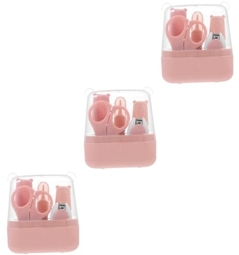 BESTonZON 3 Sets Nagelscheren Set Nagelknipser Maniküre Set Kleinkind Nagelschere Kleinkind Maniküre Set Maniküre Pflegeset Für Babys Kleinkind Pinzette Nagelfeile Nagelschere