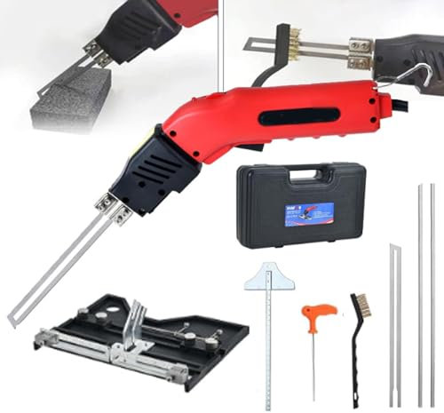 Ostreemaner Cortador De Espuma con Cuchillo Caliente, Calentamiento Rápido De 5 A 8 S, Ajuste De Temperatura De Varias Velocidades, Herramienta para Cortar Espuma Plástica con Cuchilla Y Accesorios