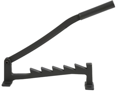 Heavy Duty Wood Splitter, Lever Type Log Cutter Tool Hanging Tree Stump Stable Chopper, Wall Mounted Kindling Wood Splitter for Indoor Outdoor