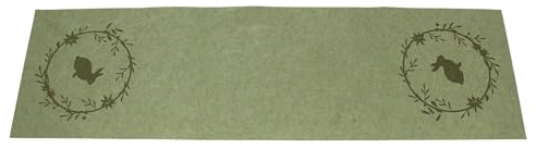 Tischläufer Osterkranz, Filz, 100% Polyester Maße: 40 x 140 cm