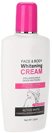 Crema per il Corpo, 120g Crema per il Corpo Sbiancante Al Latte Idrata la Lozione per il Corpo Crema Nutriente per la Cura della Pelle Sbiancante per la Pelle Lozione per il