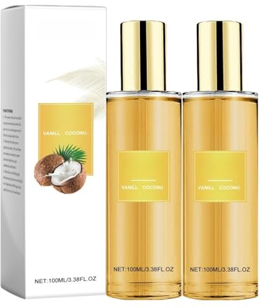 2PCS Perfume Body Spray,Hair and Body Fragrance Mist,Long-Lasting Fresh Fruity Perfume Spray,Fruity Body Spray Body Splash for Women,Attract Hair Mist Perfu/me M/ist,Natu/ral Moisturizing Bo/dy Splash