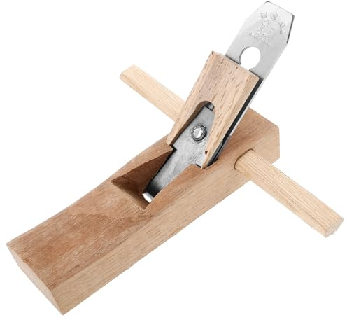 Healeved Pialla Manuale per Legno 250 Mm Regolazione Spessore Utensile per Lavorazione Legno Pialla a Mano per Porte per Falegnameria e Progetti Fai da Te