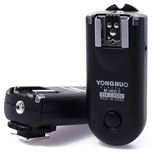 Yongnuo RF-603 C1 Kabelloser Blitzauslöser für Pentax K20D / K200D / K10D / K100D / LF238