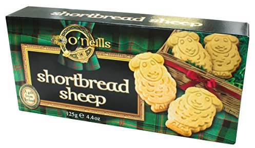 Irische Shortbread Kekse in Schäfchen Form