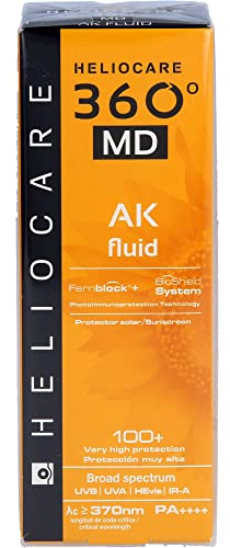HELIOCARE 360 AK Fluid SPF 100+ präventive und ergänzende Behandlung bei Aktinischen Keratosen, 50 ml Gel