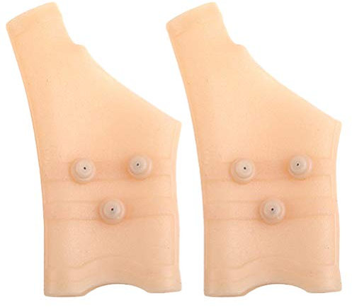 Exceart 1 Paar Kompressions-Handgelenkbandage, Silikon, magnetische Handgelenkstütze, Handgelenk, Daumen, Handschuhe zur Schmerzlinderung, Arthritis, Sehnenscheidenentzündung