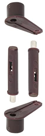 1 Pair x Hafele Pivot Hinge 140° Without Stop for Flush Mounted Door (Brown)