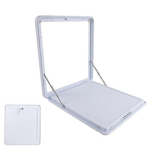 Wandklapptisch-Tisch, Wandtisch Klappbar für Wohnmobile, Klapptisch Wandmontage mit Doppelverriegelung, Schwimmender Wandtisch aus Aluminiumlegierung, 20Kg Maximale Belastung, für Wohnmobil-Wohnwagen