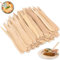 300 Tenedores para Patatas Fritas, 85 mm Tenedores de Madera Escupidores de Patatas Fritas, Tenedor de Patatas Fritas, Tenedores de Madera, para Fiestas Cumpleaños Camping