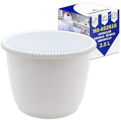 Bol Batidora de Varillas 2,5L MS-652616 para Tefal PrepMix+ HT4641 HT464138 | para Moulinex HM4641 HM464110 - Garantía de 10 Años - MONTERAL