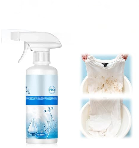 2025 Neuer Sowhatahow Stain Remover, Fleckenentferner Kleidung, Tiefe Reinigung, 300ml Fleckenreiniger, Können Schwarze Flecken, Blutflecken, Ölflecken, Weinflecken Entfernen (1)