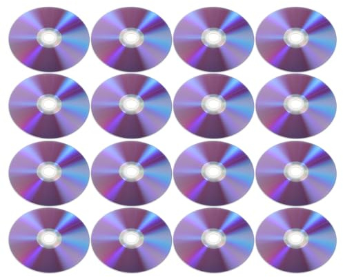 SOPOTUTU 25 Stück DVD r Rohlinge 4,7 Gb Beschreibbar Bedruckbare DVD Discs für Videobranungpc Kompatibel für Fotos Musik Archivierung