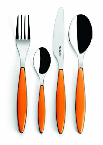 Set 24 posate FEELING Colore Arancio