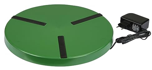 Kerbl Heizplatte für Geflügeltränke, Antirutsch, Netzteil, 250mm 15W / 300mm 22W