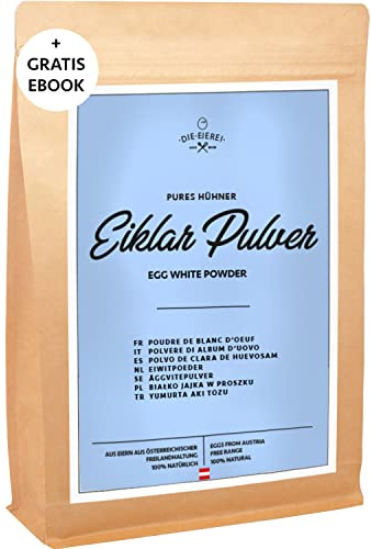 Poudre de blanc d'oeuf pur protéine d'œuf d'Autriche, 800 g