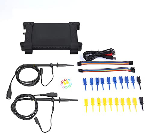 6022BL PC USB Oszilloskop 20MHz, 8Bits, 48MSa / s 1M Speichertiefe 2 Digital + 16 Logik Logic Analyzer