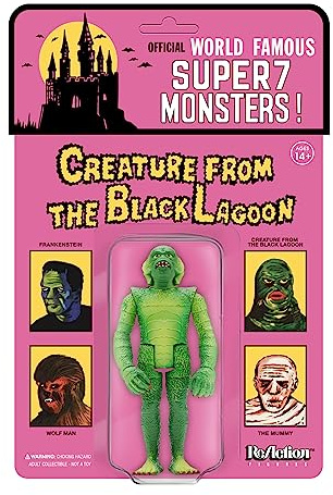 Super7 Universal Monsters Super Creature (Wide Sculpt on Card) - 3.75 in Scale Reaction Figure