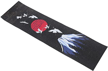 Supvox Selbstklebendes Mattiertes Skateboard Griptape Longboard Griptape Verschleißfest Rolleraufkleber Für Scratch Schutz Und Dekoration