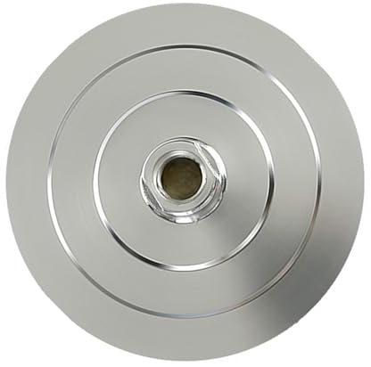 7,6 cm dickes, 8 mm dickes Trägerpad, Diamant-Polier-Aluminium, Stützhalter, M10-Gewinde, 80 mm Schleif-/Polierpad