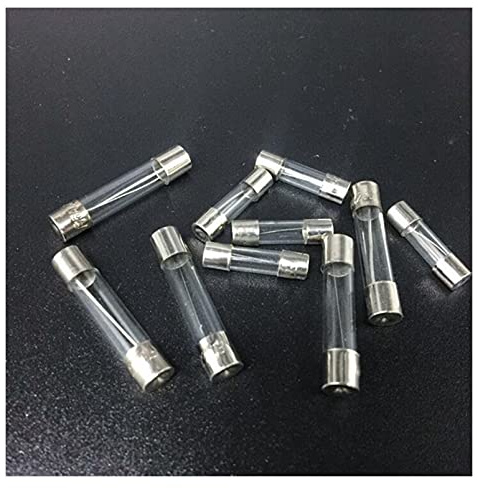 Sicherungen, Sicherungen Sortiment Kits, Sicherungen 10 Stück Set Glassicherung 5x20mm Schnell Durchbrennender Glasrohrsicherung Sortiment Kits Schnell Durchbrennen Glassicherungen 0.5A 1A 2A 3A 5A 8A