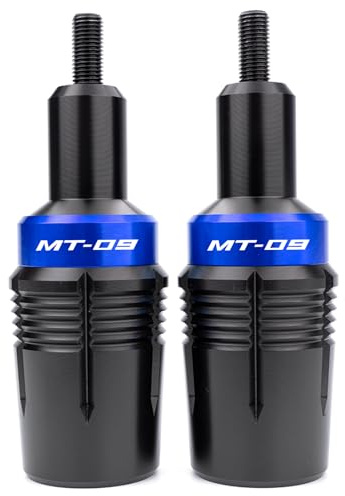 ZYAKOMO Fit For YAMAHA MT-09 2024 2025 MT 09 2023 MT09 SP 2021 TRACER 9 GT FZ09 CNC Motorcycle Frame Sliders Crash Protector Pad Falling Protection (Blue)