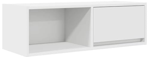 vidaXL TV-Schrank Weiß 80x31x25,5 cm Holzwerkstoff