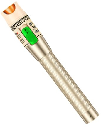 Visual Fault Locator,30-50KM Fiber Optic Cable Tester Meter VFL Red Light Pen Light Source Testers