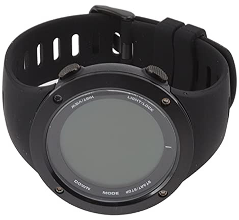 Kikumi Orologio Subacqueo 10ATM, Orologio Digitale, da Polso Sportivo Multifunzionale, Fitness con Altimetro, Barometro, Bussola, Funzioni Cronometro (Nera)