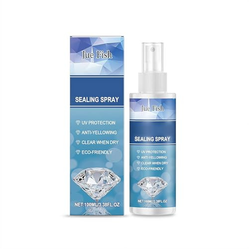 Diamond Art Sealer Spray, 100ml Quick-Drying Diamond Art Spray Sealent, Keep DiamondArt Fixed and Shiny, Prevents Dust & Fall-Off, Easy to Use