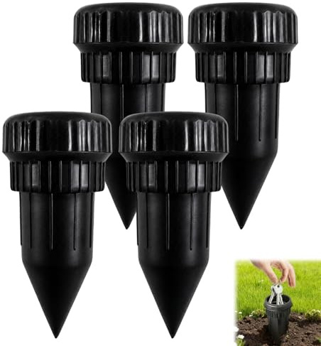 Key Hider Outside, 4 Hidden Storage Containers for Garden Security, Discreet Key Storage Solution, Emergency Access During Lockouts, Compact 11.5x5.5x5.5 cm Design