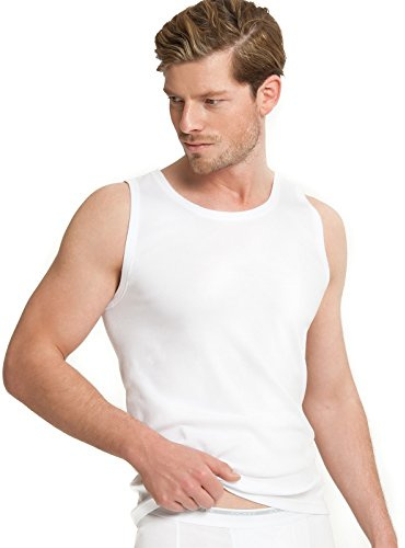 Jockey Men's Modern Classic A-Shirt - 2 Pack, White, XL